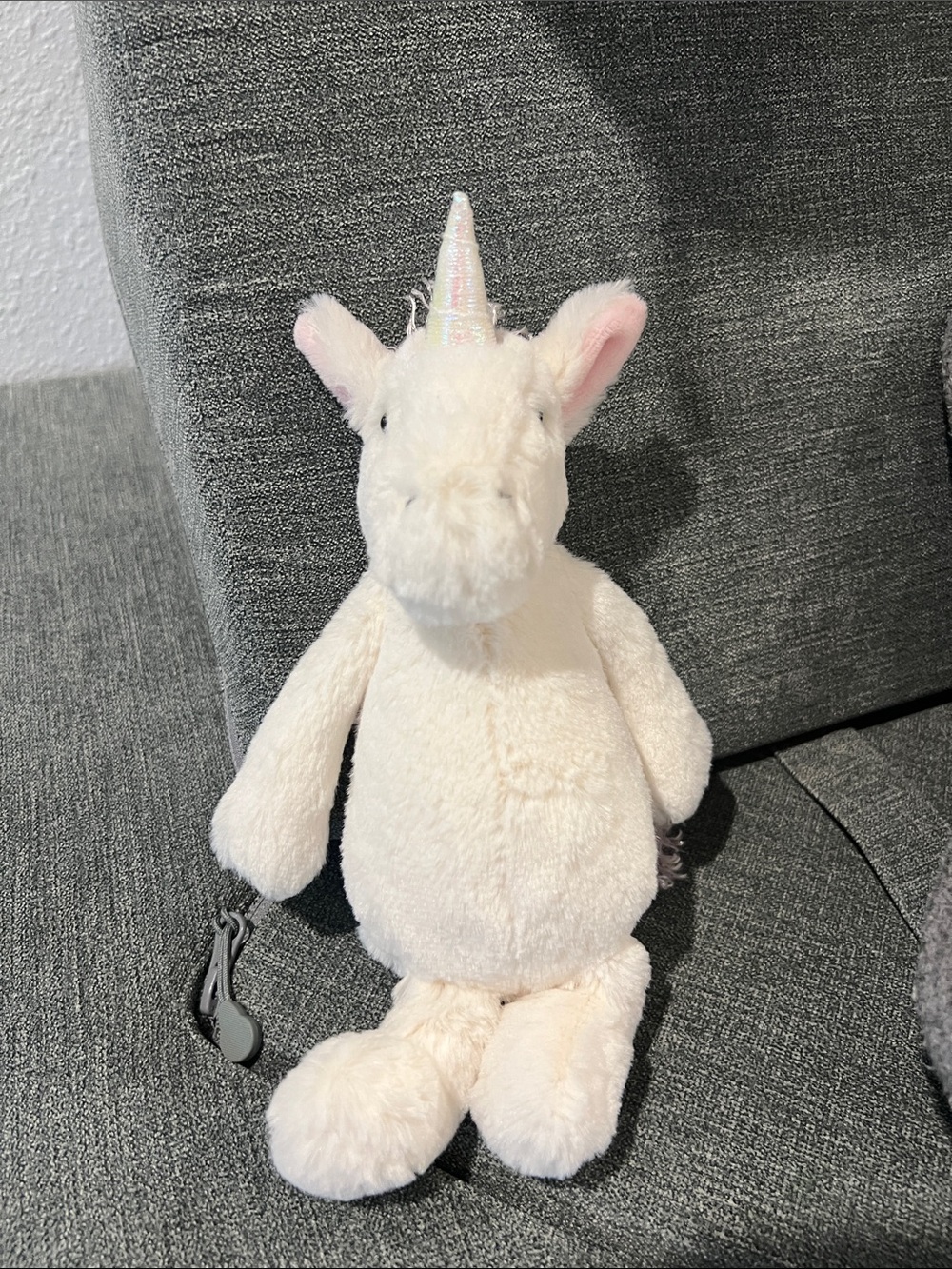 JellyCat Small White Unicorn